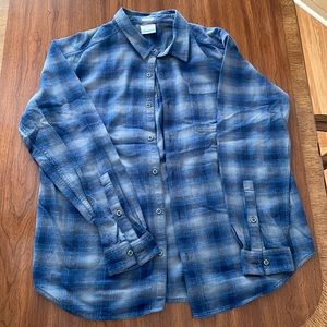 Men’s Columbia flannel shirt XL